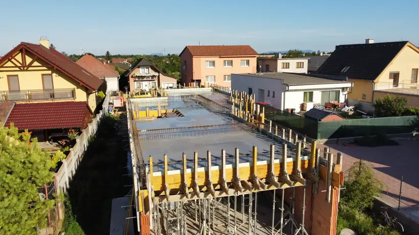 Stavba Zavar – hrubá stavba a železobetónová konštrukcia